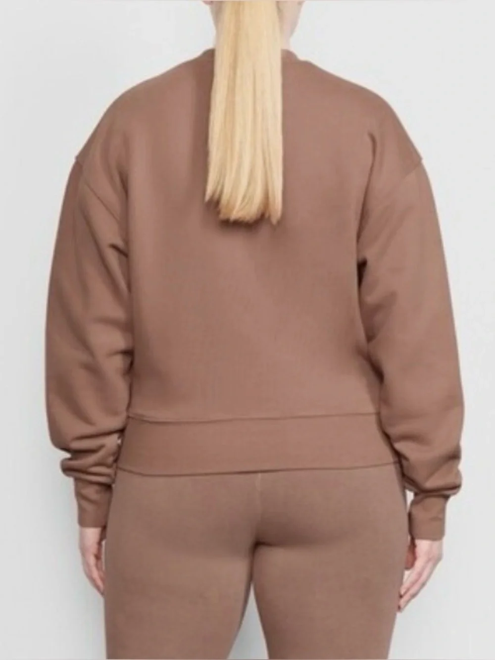 ✨SKIMS Outdoor Fleece Pullover Sweatshirt Women’s Size XS
